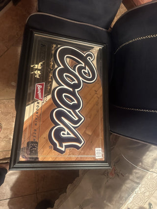 Vintage Coors Premium Rocky Mountain Beer mirror sign, approx.  23.5" X 15"   #47 VV MTS