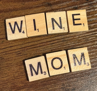 Scrabble Magnet Set - Wine Mom - RCD|133631