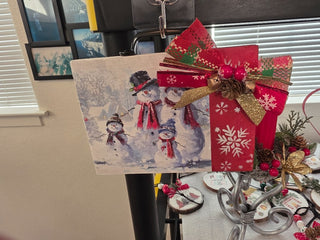 Christmas decor with handle|123367