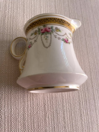Floral creamer made in England
