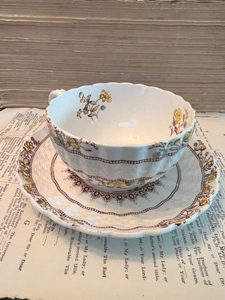 VTG Spode buttercup pattern cup and saucer