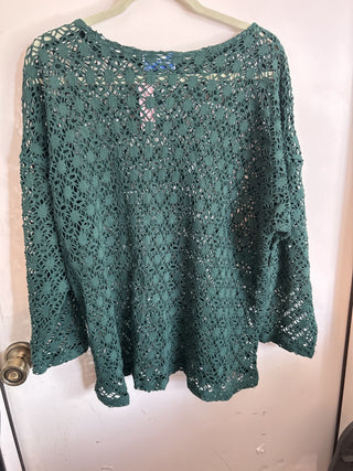 12F VTG Cheryl Mills Boho Lace Sweater O/S MTS|65174