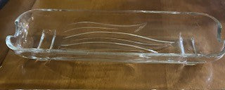 Vintage Glass Celery Dish