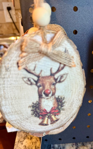 Handmade Wood Large ornament  RCD|123574