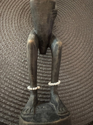 African Carved Ebony Man MTS