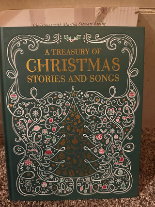 Book - A Treasury of Christmas Stories & Songs.  RCD|73935