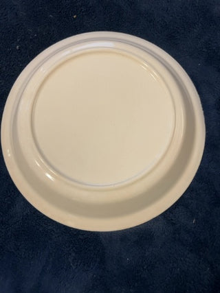 Vintage ceramic Royal China "Country Harvest" series pie plate pumpkin