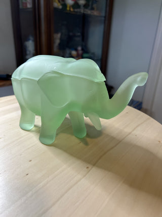 Indiana Tiara Glass Elephant Dish AS IS - RSV|64328