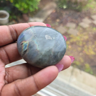 bri.craftique - Gemstone - Polished Labradorite Palm Stone