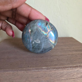 bri.craftique - Gemstone - Polished Labradorite Palm Stone