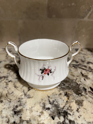 Princess House Hammersly Spode Windsor Rose Creamer & Sugar - RCD