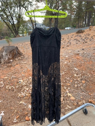 VICI Loverly Slip Lace Maxi Dress Size Medium