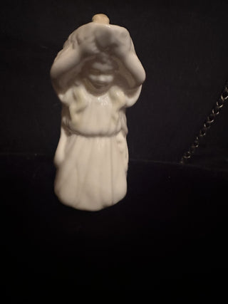 Belleek Ireland Undine Water Nymph 6th Green Mark Creamer / Pitcher approx. 4 3/4" #63 VV MTS|146311