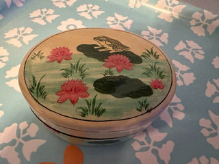 Jewel Trinket Box Frog Lacquer MTS|115246