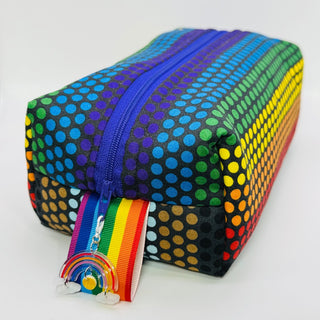 Handmade Cosmetic Bag - Pride Dots - RCD|135360