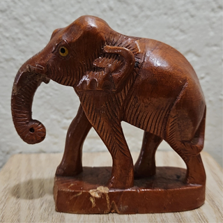 Wooden Carved Elephant (BRI) MTS|52334