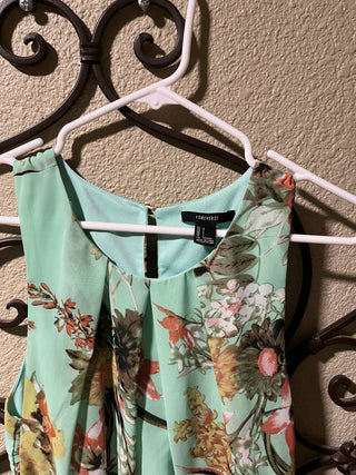 Women's/Junior's Forever 21 Floral Dress Size Large RCD|119369