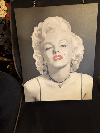 Marilyn Monroe Canvas 15" X 19"  #47 VV MTS