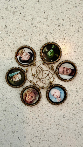 Set of 6 Movie Villain Wineglass Charms NY60 RCD|126530