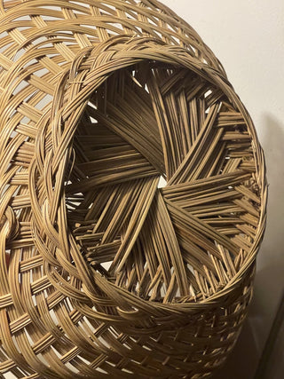 11" Vtg Gathering Basket--SP MTS