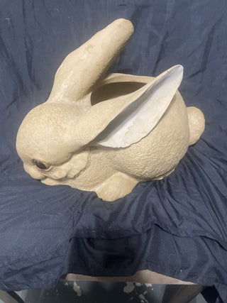 large bunny, planter handmade rsv