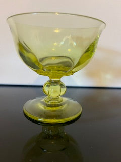 #24 Citron Sherbet & Saucer - 6-Set