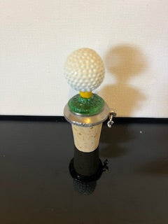 #2986 Golf Ball Bottle Stopper