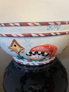 #3006 Christmas Bowl