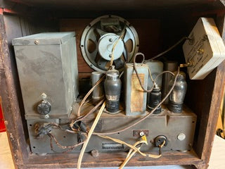 #3112 Sears Silvertone Radio 1930-40s