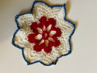 #3124 Patriotic Star Doily