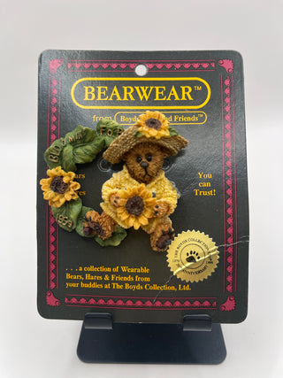 #3159 Boyds Bearwear - Sunflower
