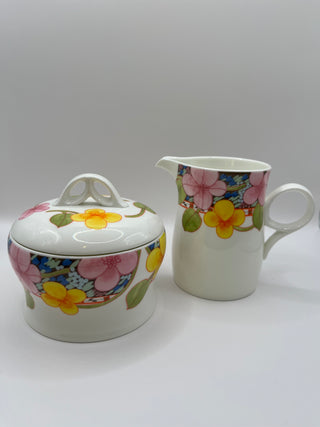 #3168 Mikasa Laureate Cream & Sugar Set