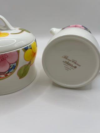 #3168 Mikasa Laureate Cream & Sugar Set