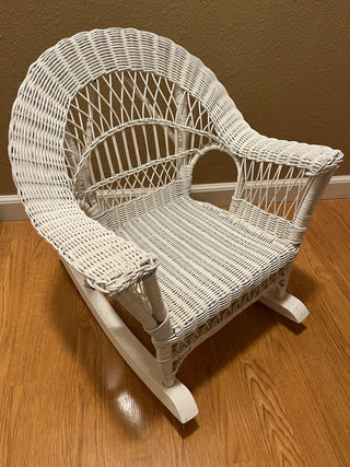 #3173 Child's Wicker Rocking Chair