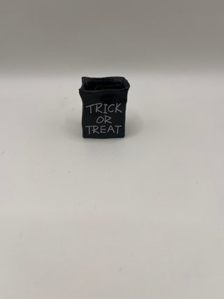 #3193 Black Mini Trick or Treat Bag