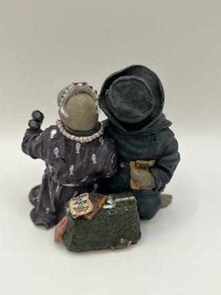 #3202 Boyds Bears  Wilfred & Bertha