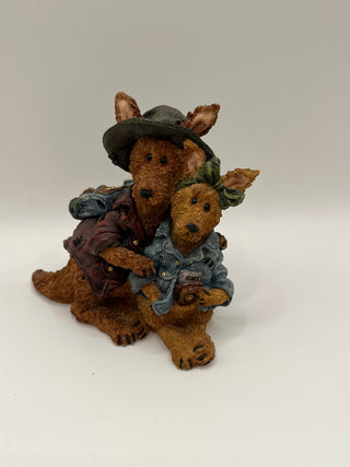 #3206 Boyds Bears Joey & Alice Outback