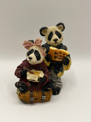 #3212 Boyds Bears  Hsing Hsing & Ling Ling