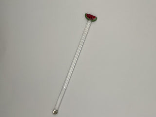 #3220 Watermelon Glass Stir Stick