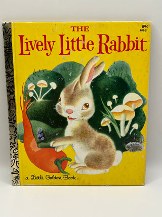 #3269 Little Golden Book - Lively Little Rabbit
