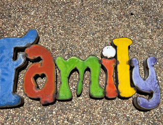 #3279 FAMILY Rustic Metal Sign
