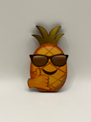 #3296 Pineapple Cool Guy Magnet