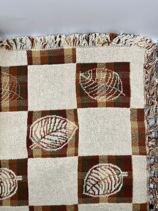 #3318 Fall Leaf Cotton Rug