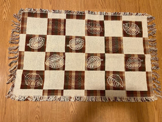#3318 Fall Leaf Cotton Rug