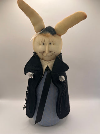 @3347 Handmade Primitive Gothic Bunny