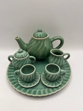 #3355 Vintage Children's Mini Tea Set