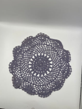 #3362 Periwinkle Handmade Round Doily