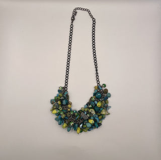 #3378 Vintage Coldwater Creek Cluster Necklace