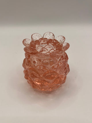 #3385 Pink Depression Toothpick Holder