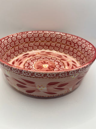 #3389 Temptations Cranberry Serving Bowl